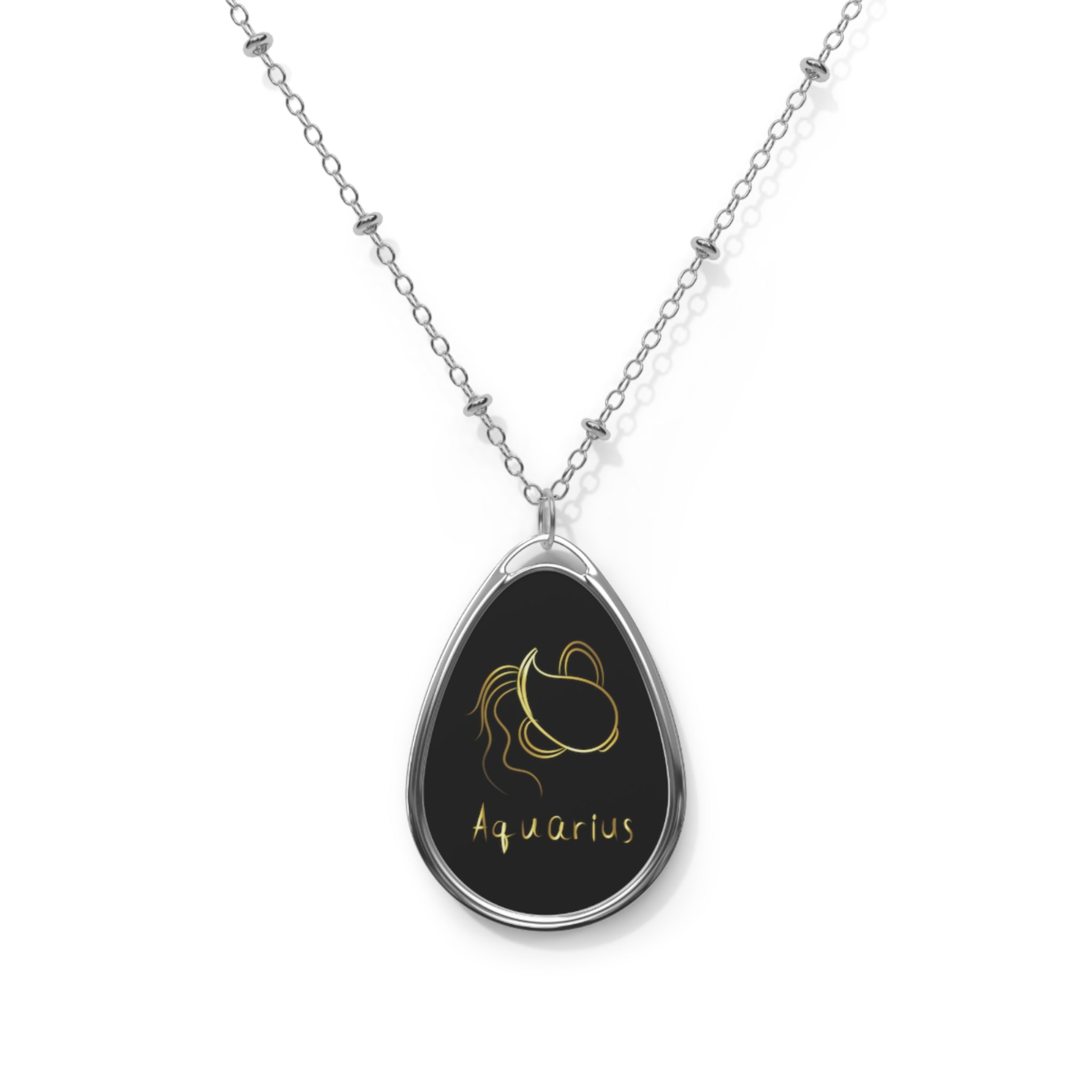 Aquarius Zodiac - Horoscope Necklace - Custom Necklace - Astrology Necklace - Zodiac Necklace - Aquarius Zodiac Sign Necklace - Birthday Gift